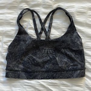 lululemon printed sports bra